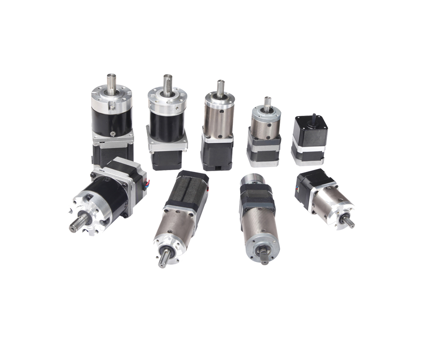 Geared stepper motor 